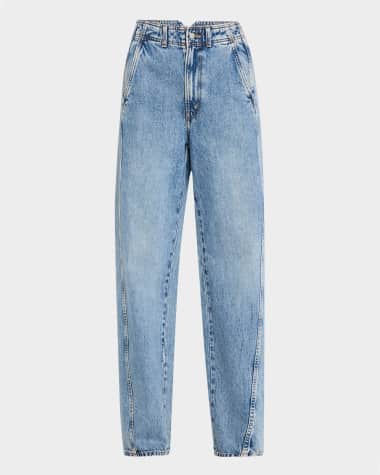 Apiece Apart Meridian High-Rise Boyfriend Jeans