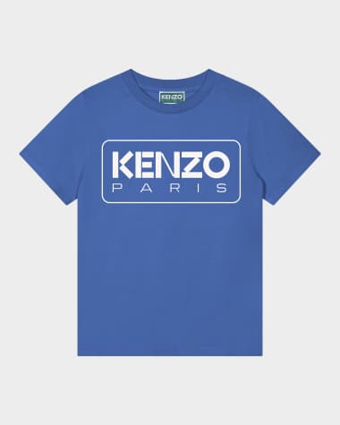 Kenzo Boy's Classic Logo-Print T-Shirt, Size 2-5