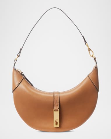 Polo Ralph Lauren Polo ID Mini Calfskin Shoulder Bag