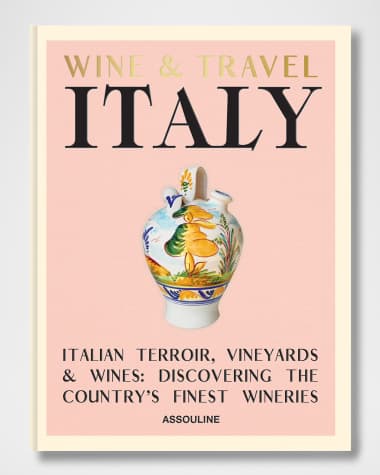 Assouline "Wine & Travel Italy" Book by Enrico Bernardo