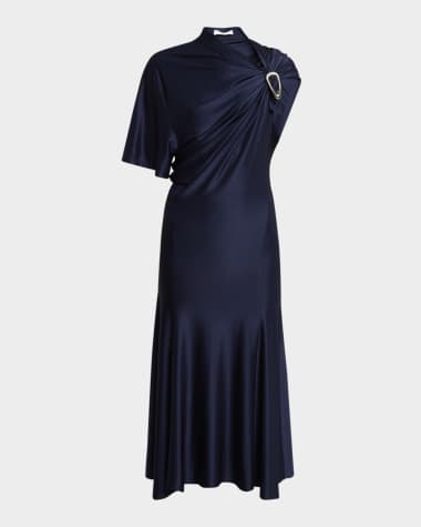 Rabanne Draped Midi Dress
