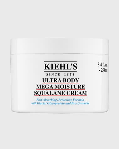Kiehl's Since 1851 Ultra Body Mega Moisture Squalane Cream, 250 mL
