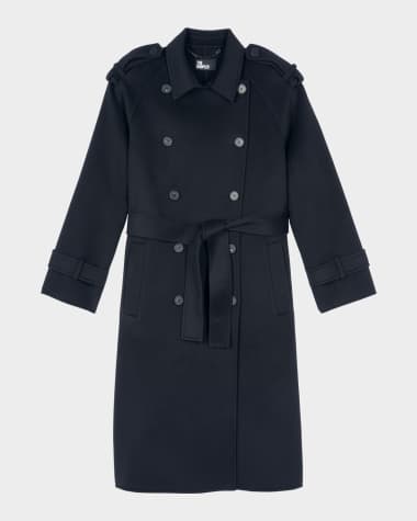The Kooples Belted Trench Coat