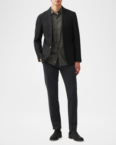 Rodd & Gunn Men's Thorton Wool Hopsack Sports Fit Jacket