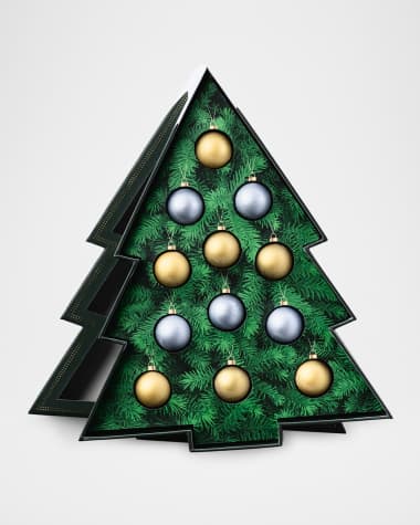 Compartes Chocolatier Christmas Tree Edible Chocolate Ornaments Gift Box