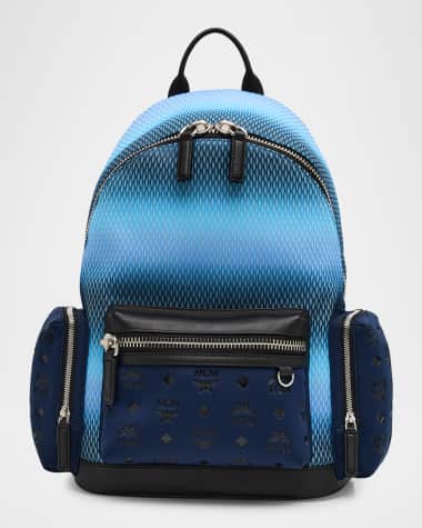 MCM Men's Stark Mesh and Neoprene Backpack