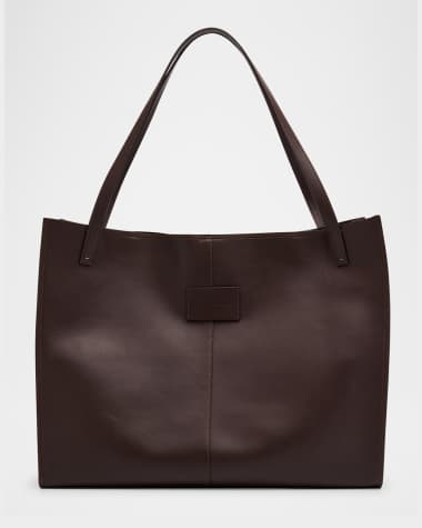 Giuseppe Zanotti Men's Leather Travel Tote Bag
