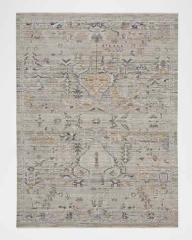 Nourison Lynx Taupe Power-Loomed Rug, 10' x 14'