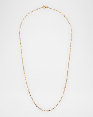Rahaminov Diamonds 18K Rose Gold Diamond Dot Necklace