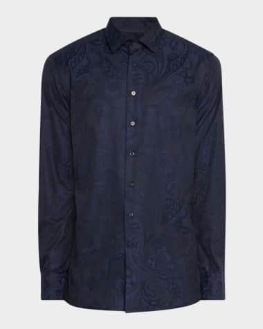 Etro Men's Roma Paisley Sport Shirt