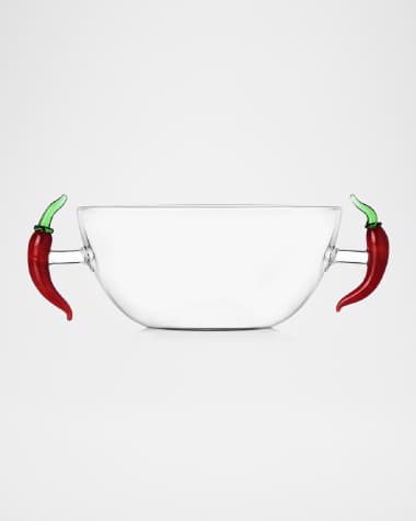 ICHENDORF Vegetables Chili Peppers Bowl, 18.5 oz.