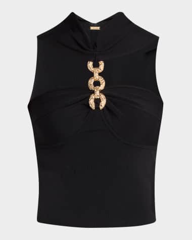 Cult Gaia Chris Knit Top