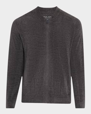 Barefoot Dreams Men's CozyChic Ultra Lite Full-Zip Jacket