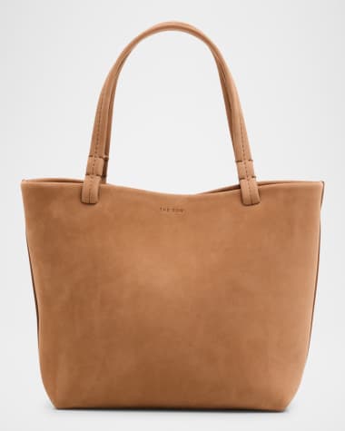 THE ROW Park Small Tote Bag in Nubuck Leather