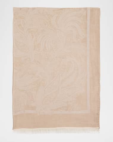 Etro Men's Patterned Cotton Scarf