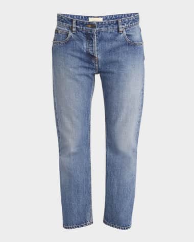 Fashion Neiman Marcus Denim In A Row】Retro Skinny Jeans The Row