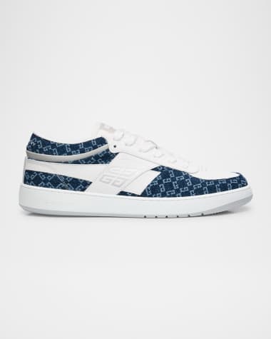 Givenchy Men's G Move Low-Top Cotton Sneakers