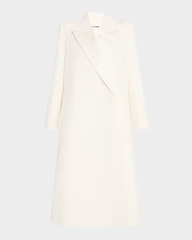 Jil Sander Double-Breasted Long Coat