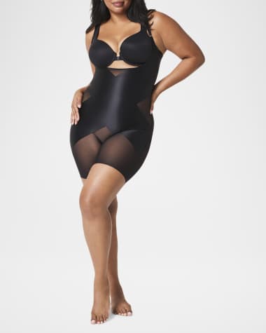 Spanx Open-Bust X Mid-Thigh Bodysuit
