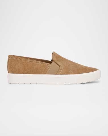 Vince Blair-5 Suede Slip-On Sneakers