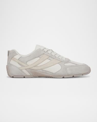 Vince Mojave Suede and Leather Sneakers