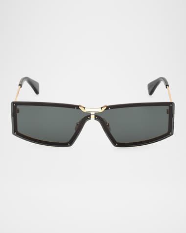 Max Mara Metal Rectangle Sunglasses