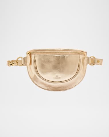 Il Bisonte Oliveta Zip Leather Belt Bag