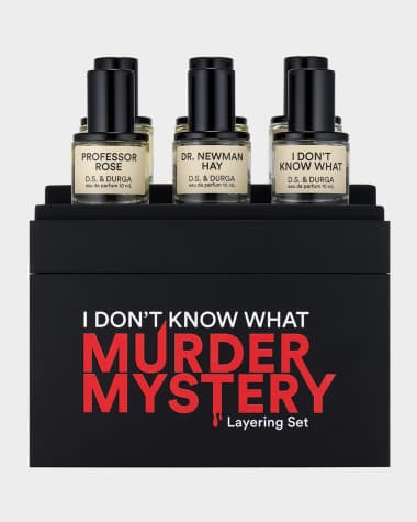 D.S. & DURGA I DON’T KNOW WHAT Murder Mystery Layering Eau de Parfum Set, 6 x 0.3 oz.