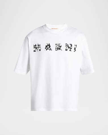 Marni Men's Floral Logo T-Shirt