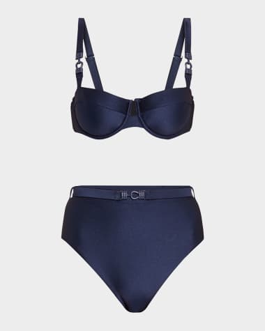 Zimmermann Everley Trim Balconette Two-Piece Swimsuit