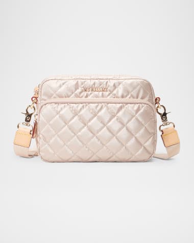 MZ WALLACE Metro Small Quilted Camera Crossbody Bag