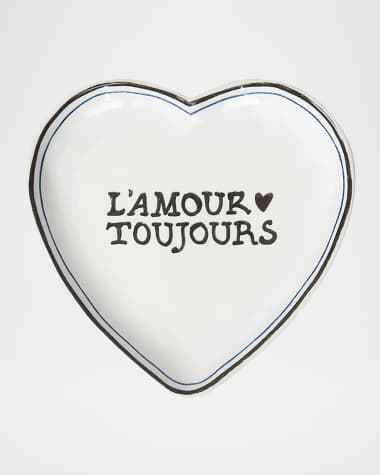 Juliska L'Amour Toujours 7" Heart Tray