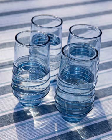 Juliska Amalia Acrylic Large Tumblers, Set of 4