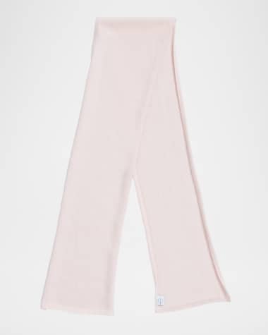 Carolyn Rowan Cashmere Scarf W/ Rolled Trim
