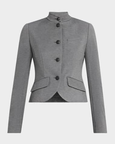 Rag & Bone Slade Cropped Ponte Blazer