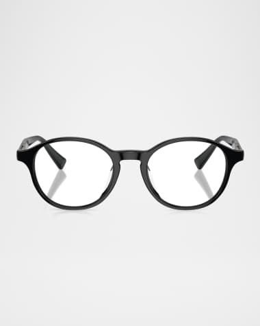 Brunello Cucinelli Acetate Oval Sunglasses, 50MM