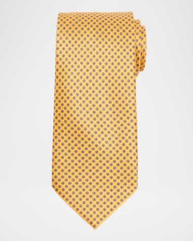 Stefano Ricci Men's Micro-Geometric Silk Tie