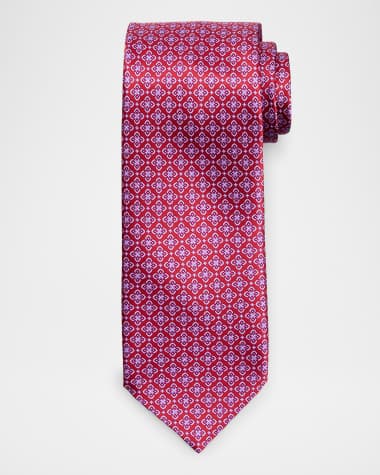 Stefano Ricci Men's Medallion Silk Tie
