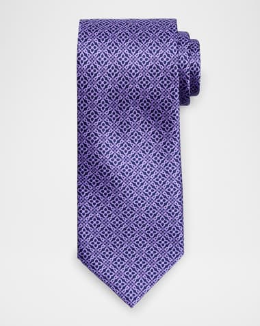 Stefano Ricci Men's Geometric Silk Tie