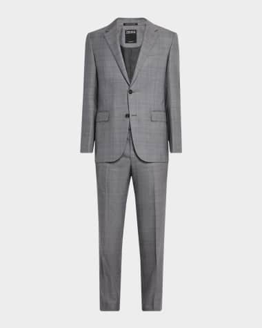 ZEGNA Men's 15milmil15 Wool Plaid Suit