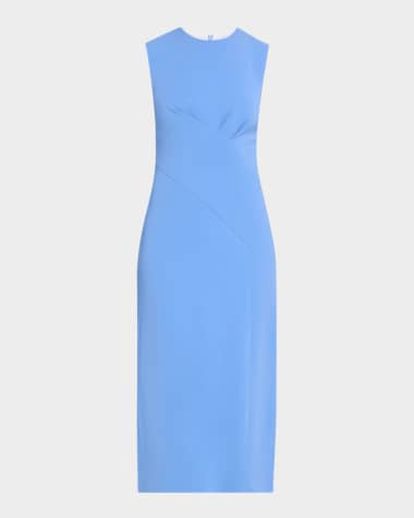 E.Stott Mila Sleeveless Crossover Midi Dress