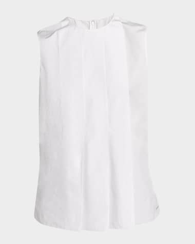 Marni Pleated Sleeveless Top