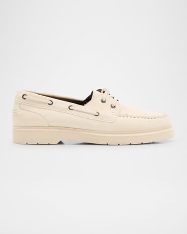 Brunello Cucinelli Classic Suede Boat Loafers
