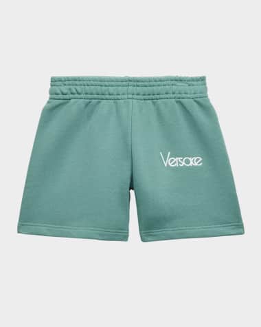 Versace Boy's Vintage Logo-Print Shorts, Size 12M-4
