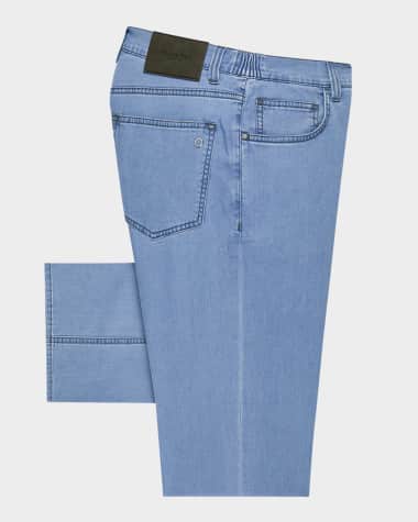 Stefano Ricci Men's Denim Five-Pocket Pants