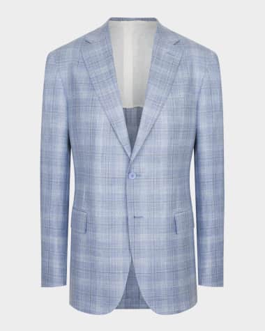 Stefano Ricci Men's Plaid Single-Breasted Sport Coat