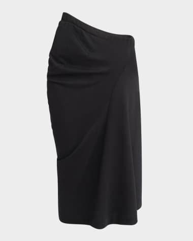 Dries Van Noten Harens Asymmetric Midi Skirt