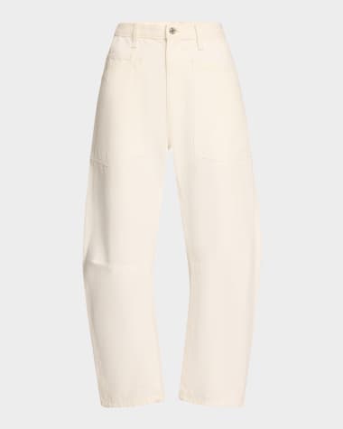 Nili Lotan Shon Barrel Jeans