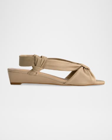 Bernardo Winifred Soft Leather Wedge Sandals