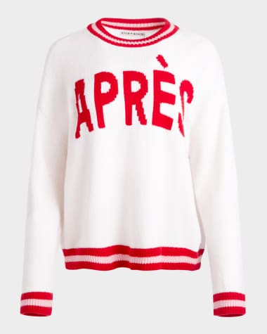Alice + Olivia Ogden Apres Wool-Blend Sweater